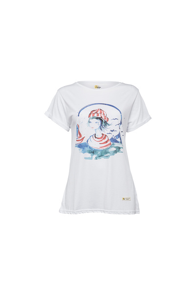 ANEMOSS Sailor Girl Women's T-shirt