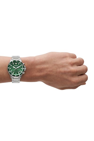 Emporio Armani Herren Uhr Silber Ar11500