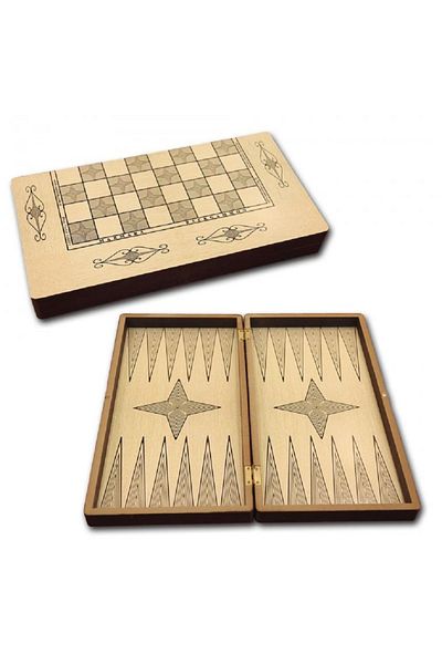 Star Backgammon Set For Adults- Large