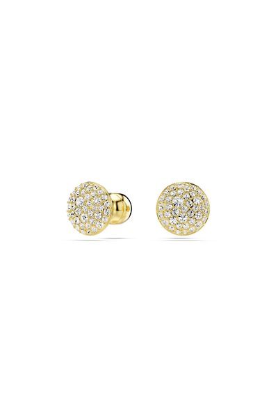 Swarovski Miteora Goldfarbene Ohrknöpfe 5683444