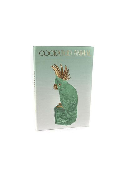 Le Atölye Green Cockatoo Book Box 35x24x3cm