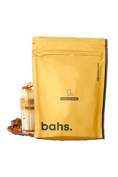 bahs. High Meal 40gr Protein Powder - Caramel Latte 1080gr - 12 Servings