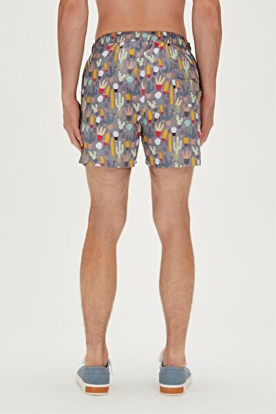 Bad Bear 23.01.09.005-C02 Areole Men's Swim Shorts Smoked
