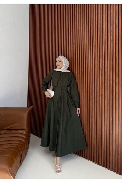 Melike Tatar Trench Dress 3-3057