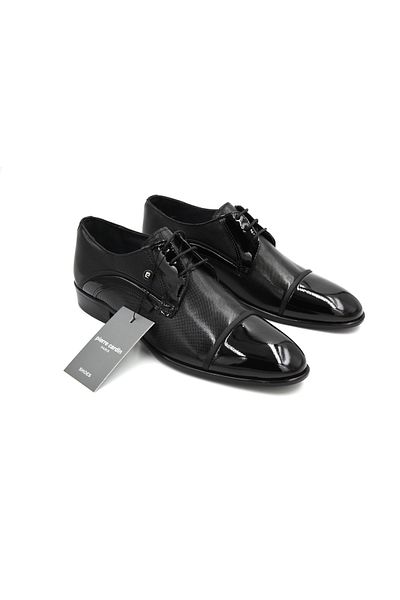 Pierre Cardin 7058 Classic Ανδρικά Παπούτσια λουστρίνι μαύρο