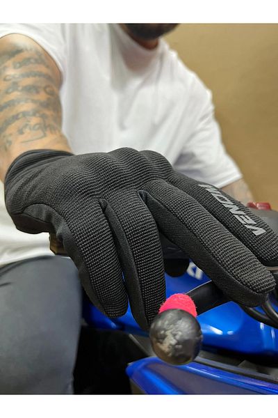 VENOM Vnp-650 Summer Black Gloves