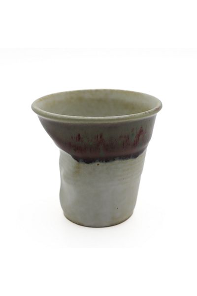 MIBRU Ceramic Coffee Mug Uniquely handcrafted with an artistic touch, perfect for hot and cold 220ml.