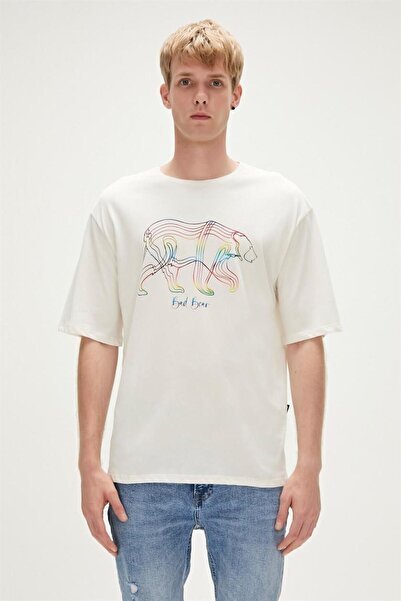 Bad Bear 23.01.07.016-C108 Walking Bad Men's T-Shirt White