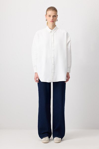 Touché Privé 100% Cotton Oversize Basic Shirt
