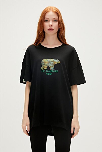 Bad Bear 23.03.07.001-c01 Re-finger Kadın T-shirt