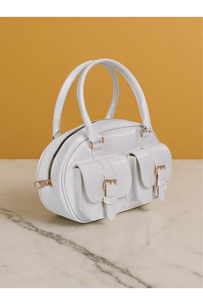 HONEY BAG Miki Double Pocket Useful Women's Hand, Arm and Shoulder Bag
