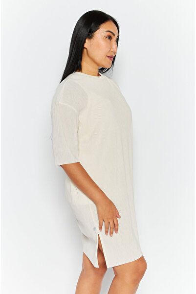 Adidas Originals Women Sportswear Fit Outdoor Mini Dress, Beige