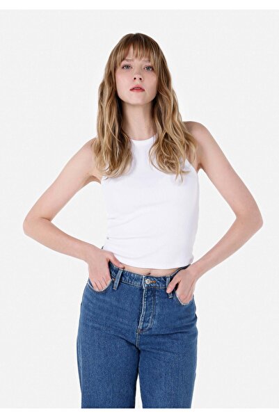 Colin's Slim Fit ženska bela potkošulja