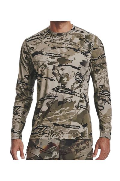 Under Armour Tricou cu mânecă lungă UA Iso-Chill Brush Line LS pentru bărbați, multicolor