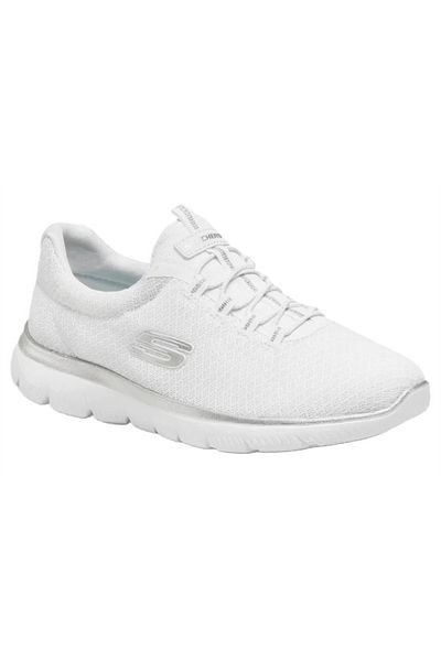 SKECHERS SUMMITS women's sneakers white