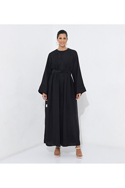 Rosette Abaya عباية مطوية بالأحجار