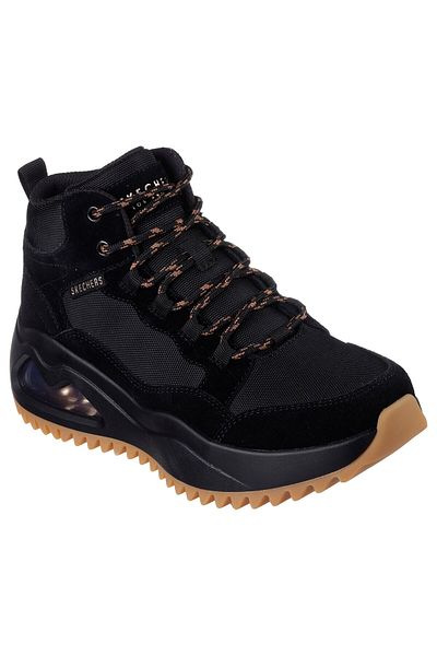SKECHERS UNO PEAKS STREET HIKES women's hiking shoes black