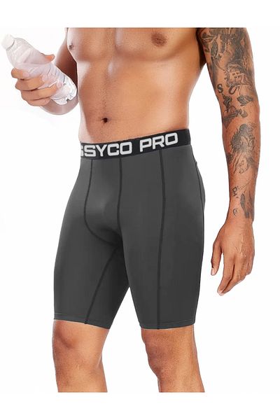 GHASSY CO. Ghassy Co. Ανδρικό ποδήλατο μπάσκετ με τσέπες Fitness Running Ultra Stretchy αθλητικό κολάν για φορητό υπολογιστή