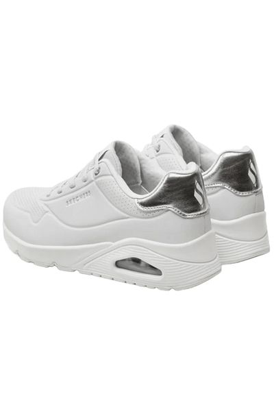 SKECHERS Teniși SKECHERS UNO - SHIMMER AWAY pentru femei, albi