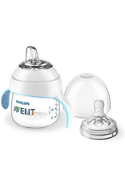 Philips Avent Natural Trainer Sippy Cup with Fast Flow and Soft Spout, 5oz, 1pk