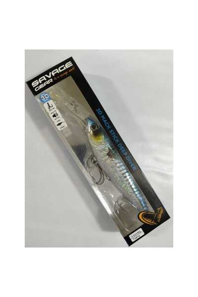 Savage Gear 3D Mack Stick DR 60 GR 15.5CM Floating Maket Yem - Blue Mackerel