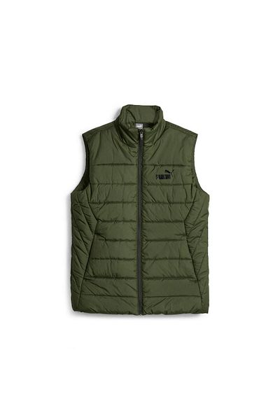 Puma Essentials Hooded Men's Khaki Vest