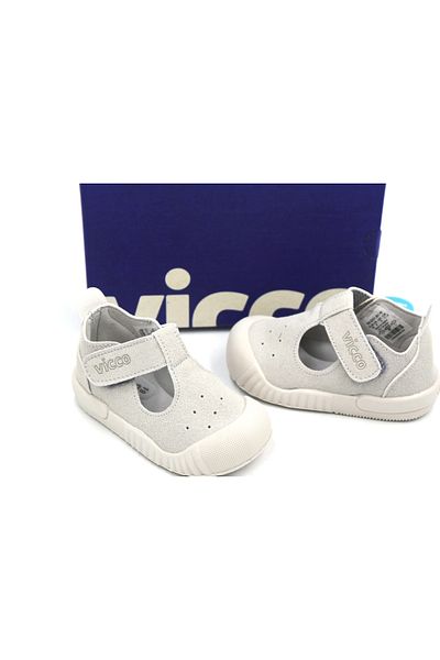 Vicco Lora 2 Thermo Non-Slip Lightweight Sole Velcro Orthopedic Children's Comfortable Shoes Gray