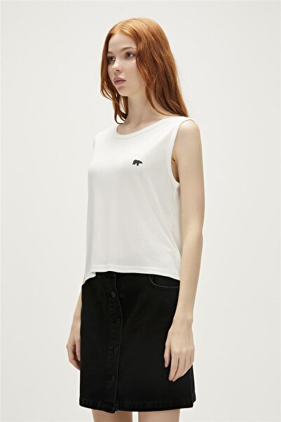 Bad Bear 23.03.23.002-C04 Halle Women's Sports Tank Top White