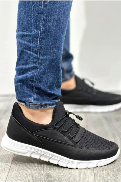 BlackSea Чоловічі легкі м'які кросівки без шнурків для щоденних прогулянок