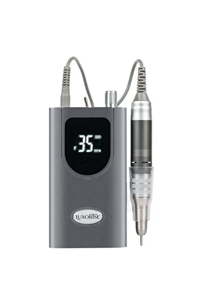 LUXORISE Φορητή λίμα νυχιών StarMotion PRO 35.000 RPM - LUXORISE, Ασημί τιτανίου