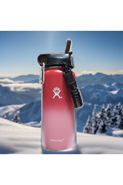 Hydro Flask Hydro Flask stainless steel vacuum insulated water bottle with lid, grip system and straw