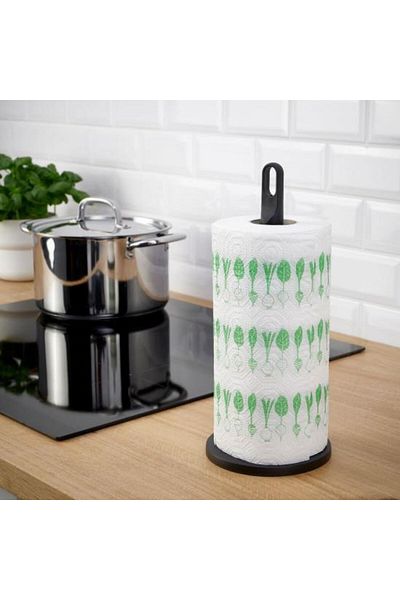 IKEA Θήκη για πετσέτες Famılj Μαύρη 20530744
