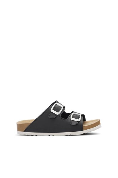 Slazenger Kreka Unisex Children's Slippers Black