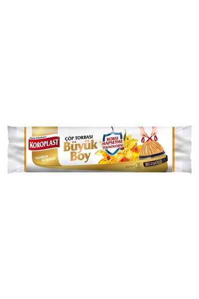 Koroplast Vanilla Scented Drawstring Medium Garbage Bag