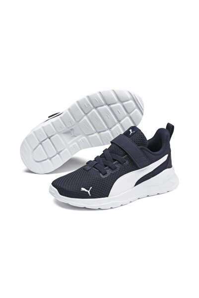 Puma 37200903 Pantofi sport zilnici pentru copii Anzarun Lite Ac+ Ps, bleumarin