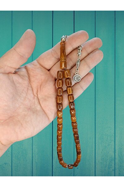 Anemore Collection KATALİN TESBİH KAHVERENGİ RENK KAPSÜL KESİM T-824