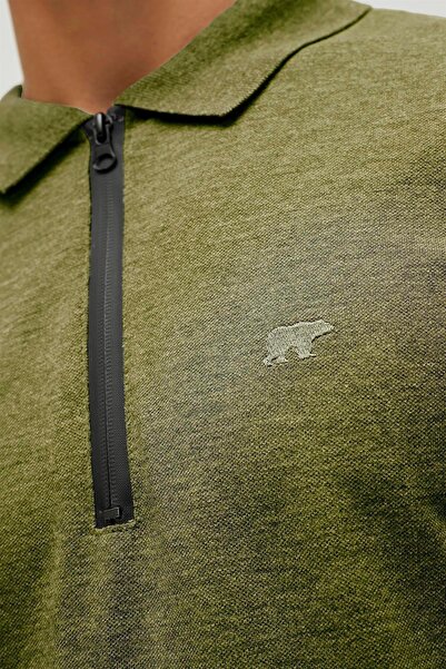 Bad Bear 21.01.07.010-C70 Cord Men's T-Shirt Khaki