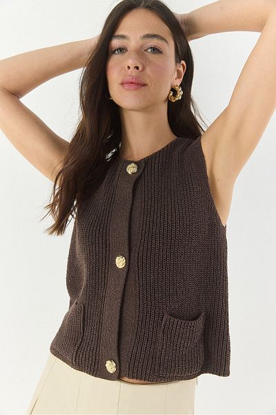 Bianco Lucci Vest - Basic