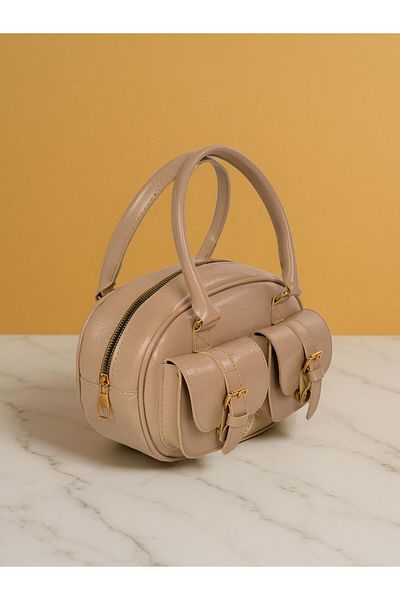 HONEY BAG Miki Double Pocket Useful Women's Hand, Arm and Shoulder Bag