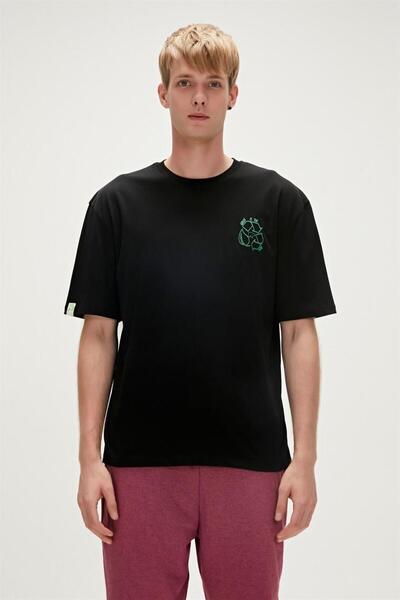 Bad Bear 23.01.07.003-C01 Re-Black Men's T-Shirt Black