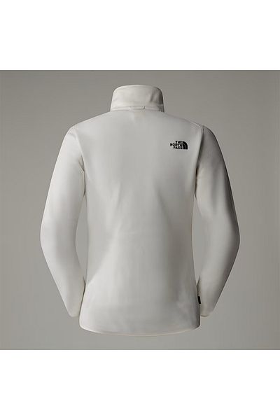 THE NORTH FACE Geacă de fleece pentru femei The North Face W 100 GLACIER FZ, albă