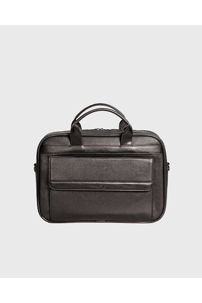 Alone Vegan Leather Briefcase with Laptop Compartment 16" & 17" 1017 Unisex