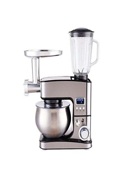 Denx DX2047 خلاط كهربائي ومعالج طعام ومفرمة لحم 3 في 1، سعة 5 لتر، قوة 1300 واط