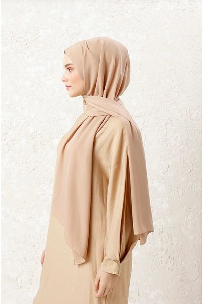 NEWSTORE Hijab Hijab Medina Μεταξωτό Σάλι Camel