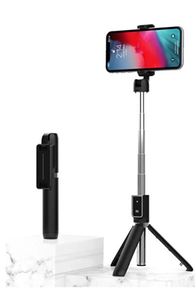 gaman P50 Kablosuz Uzaktan Kumandalı Uzatılabilir Bluetooth Selfie Çubuğu & M...