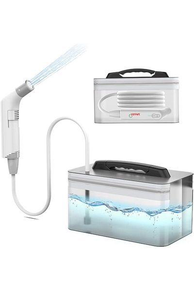 Generic Junaris Portable Bidet For Travel Shattaf | Portable Shattaf Rechargeable Travel Camping Bidet Showe