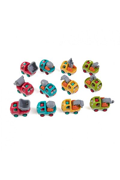 MomKi Mini Car, Pull Back, Various Models