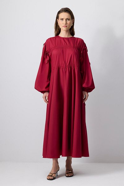 Touché Privé Leaf Detail Bib Dress