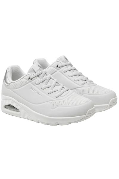 SKECHERS Teniși SKECHERS UNO - SHIMMER AWAY pentru femei, albi