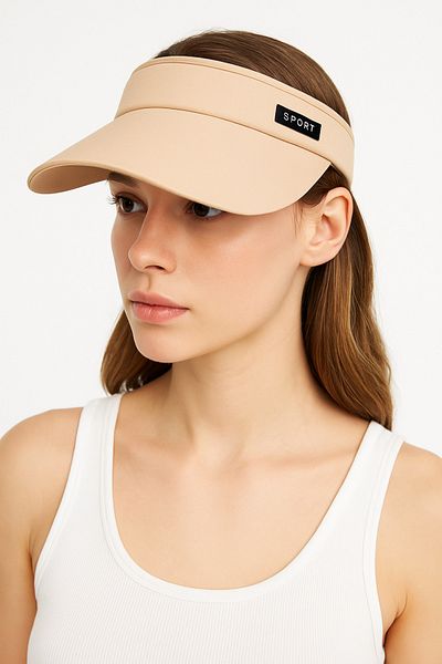 CosmoOutlet Sports Women Visor Hat with Sunscreen Adjustable Comfortable Headband